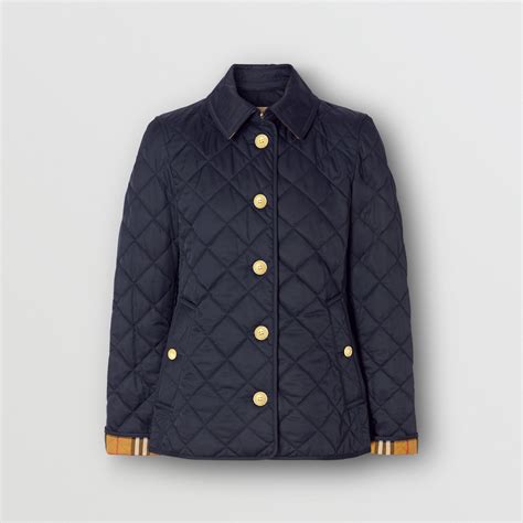 burberry vest quilted navy.